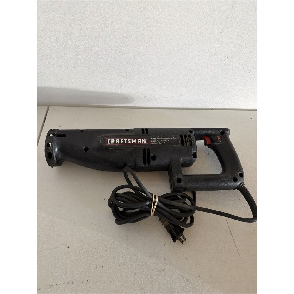 Craftsman 3/4 HP Reciprocating Saw Corded Saw Works Great 315 Series